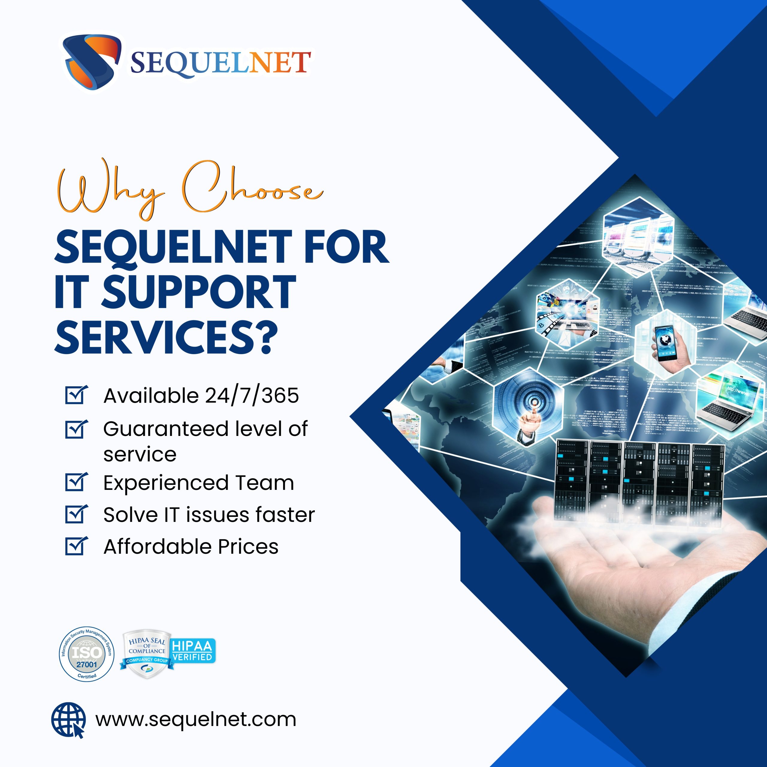 Why Choose SQ NET Support Services