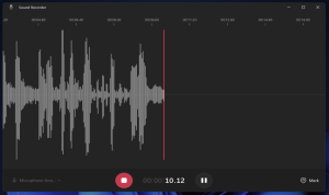 Windows 11 Sound Recorder