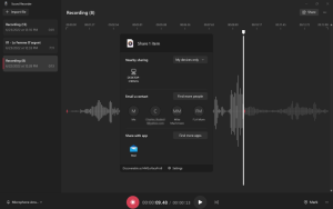 Windows 11 Sound Recorder