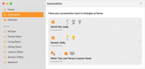 Home app on Mac