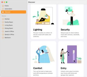 Home app on Mac