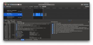  macOS Instruments, app performance