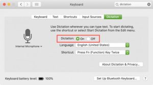 Dictate messages on Mac