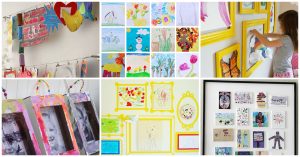 Kids' Art: From Creation to Display