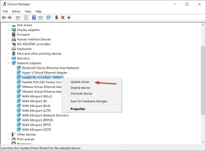 Wi-Fi Adapter Issues