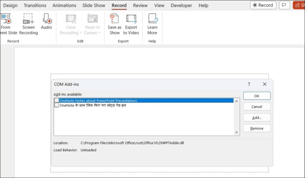 Troubleshooting PowerPoint Screen Recording Audio Issues
