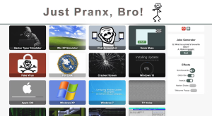 Geeky Prank Sites