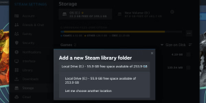 Steam library