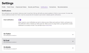 Twitch Notifications