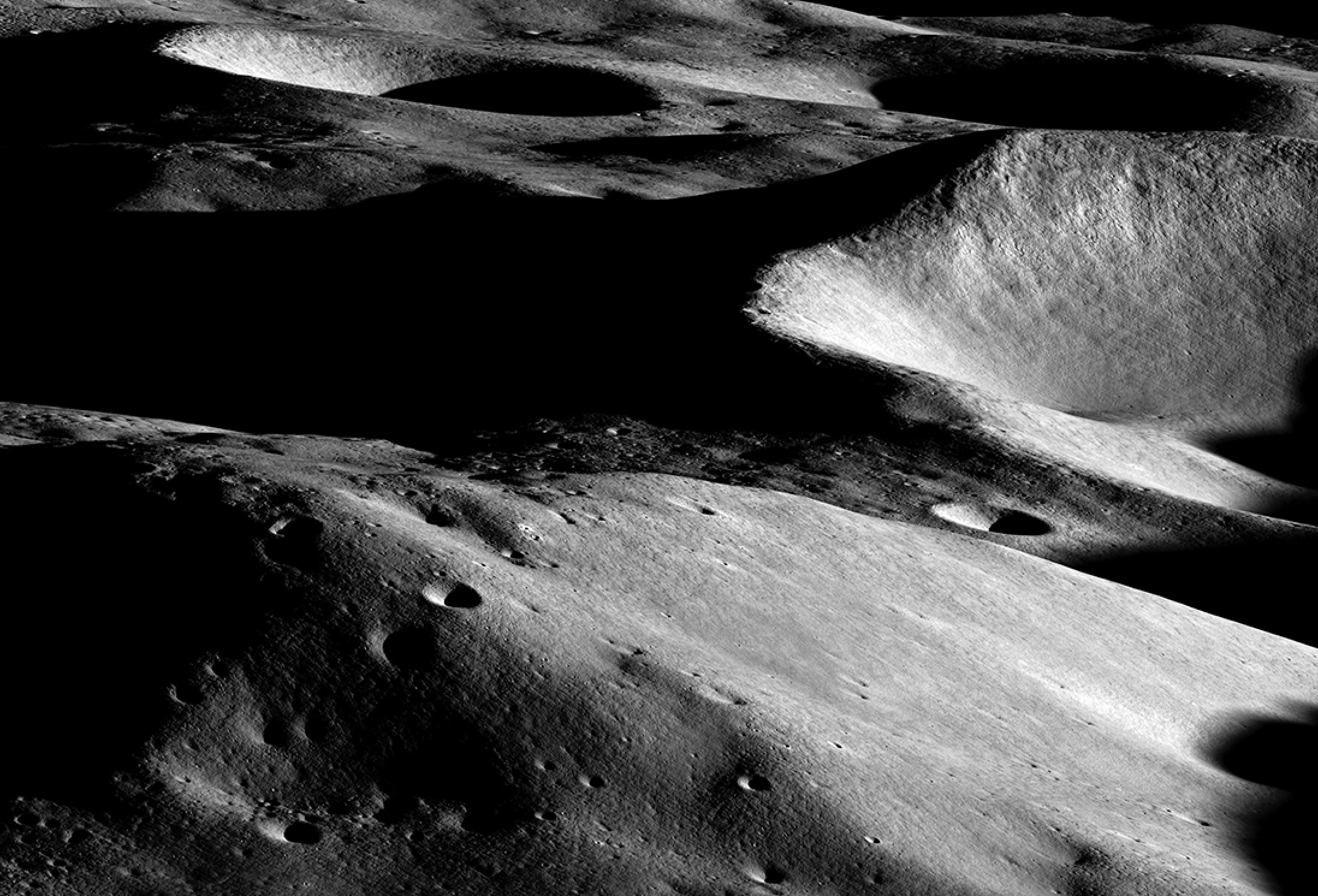 Touching the Moon: Spectacular Images Display Artemis 3 Landing Sites at Lunar South Pole