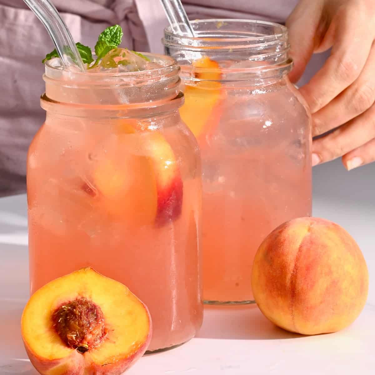 Sip Your Way to a Glowing Complexion: The Ultimate Peach Lemonade Recipe by Chris Kresser