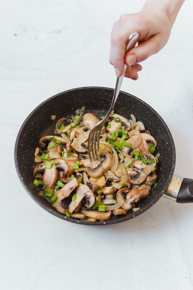 Elevate Your Dinner Stir-Fried Mushrooms with Corn Recipe