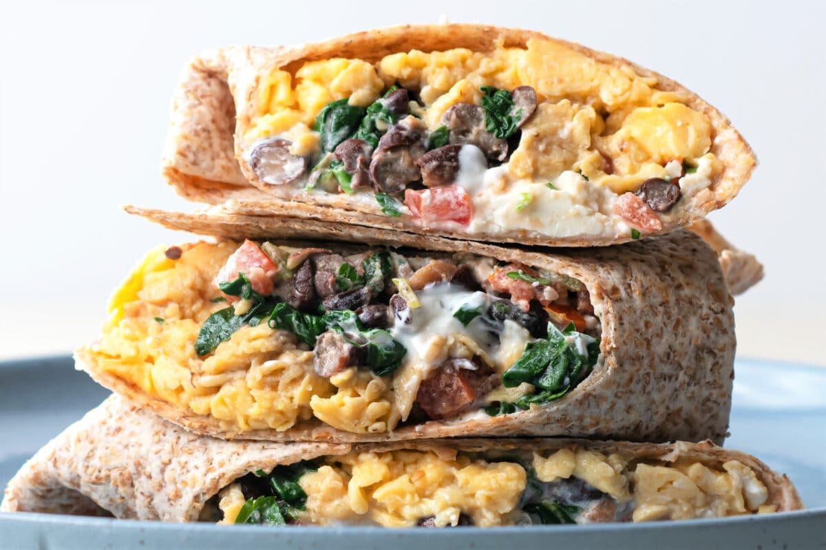 Fuel Your Day: Low-Carb High-Protein Breakfast Wraps & Sandwiches Recipes