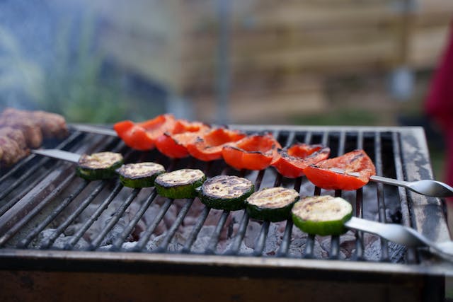 Grilled Masala Chicken with Veg Masterpiece