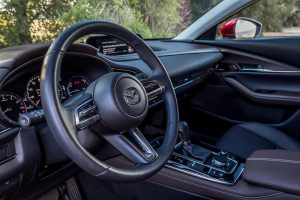 Interior of Mazda