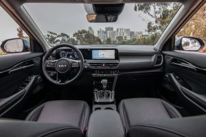 Interior of Kia Seltos