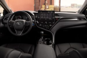 Interior of 2024 Camry Hybrid