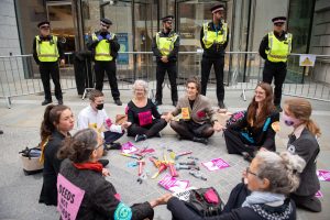 UK law climate protest JPMorgan offices,