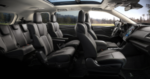 The interior of Subaru Ascent