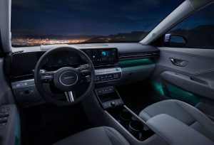 Interior of 2024 Kona