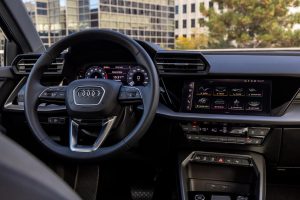 Interior of audi 2024