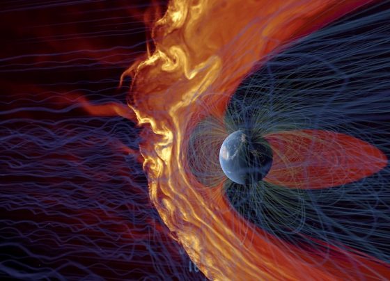 Earth’s magnetic field that could affect New York
