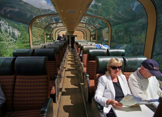 via rail dome car canada