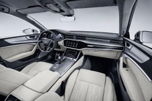 Interior of Audi A6