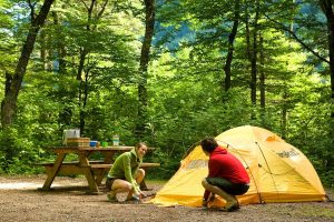 Rockies camping