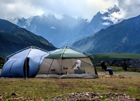 Rockies camping