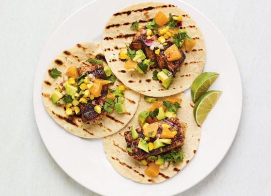 Savor the Flavor Salmon Tacos with Tangy Mango Salsa