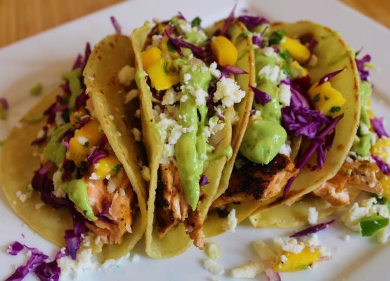 Salmon Tacos with Mango Salsa: A Flavor-Filled Summer Delight