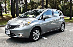 Define the Black Nissan Versa