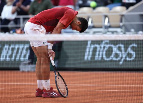 Novak Djokovic Wins in 5 Sets at French Open, Unsure of Knee - A True Champion!