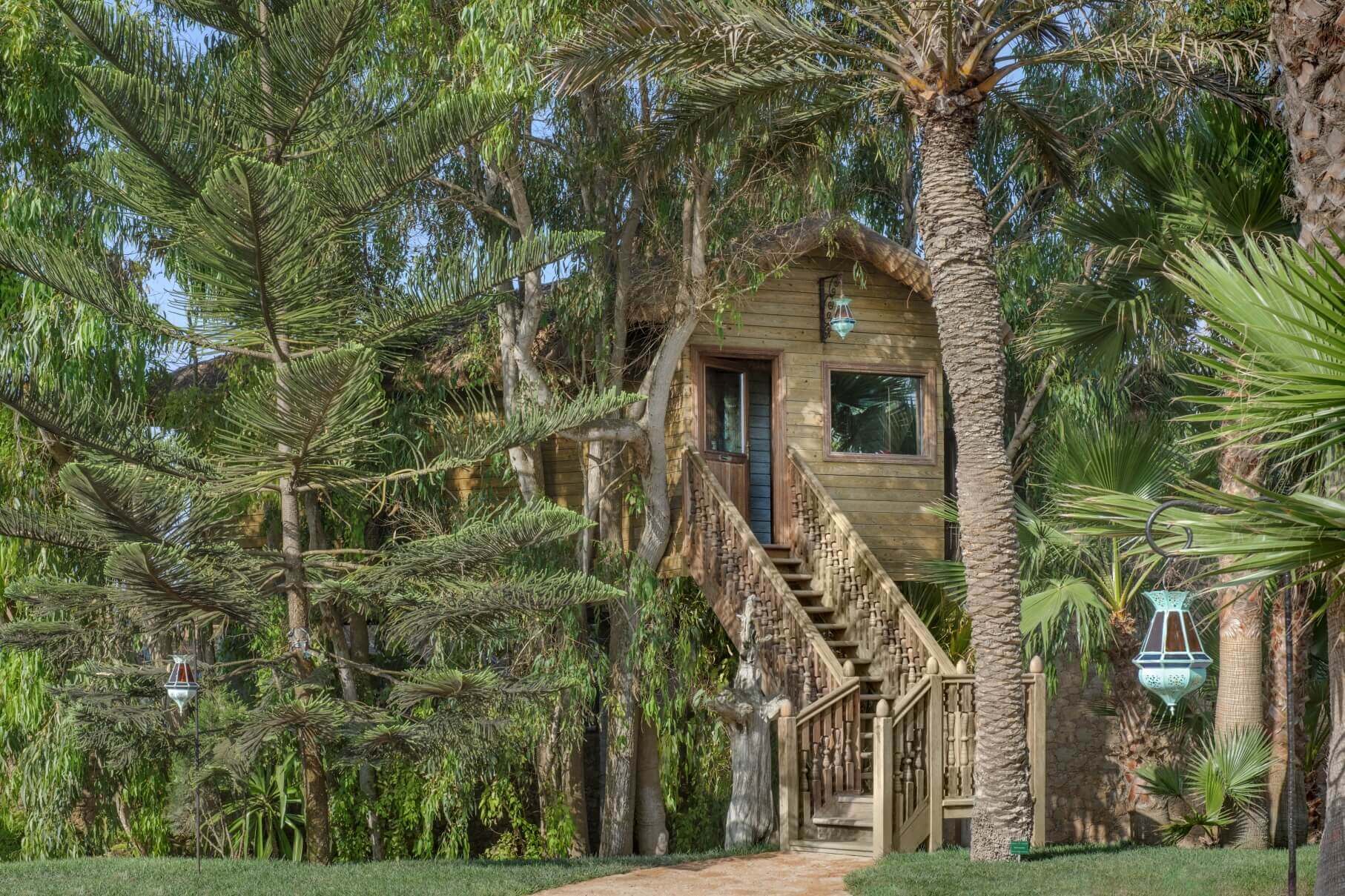 Adventurer Stay in a Treehouse at This Mountain Resort