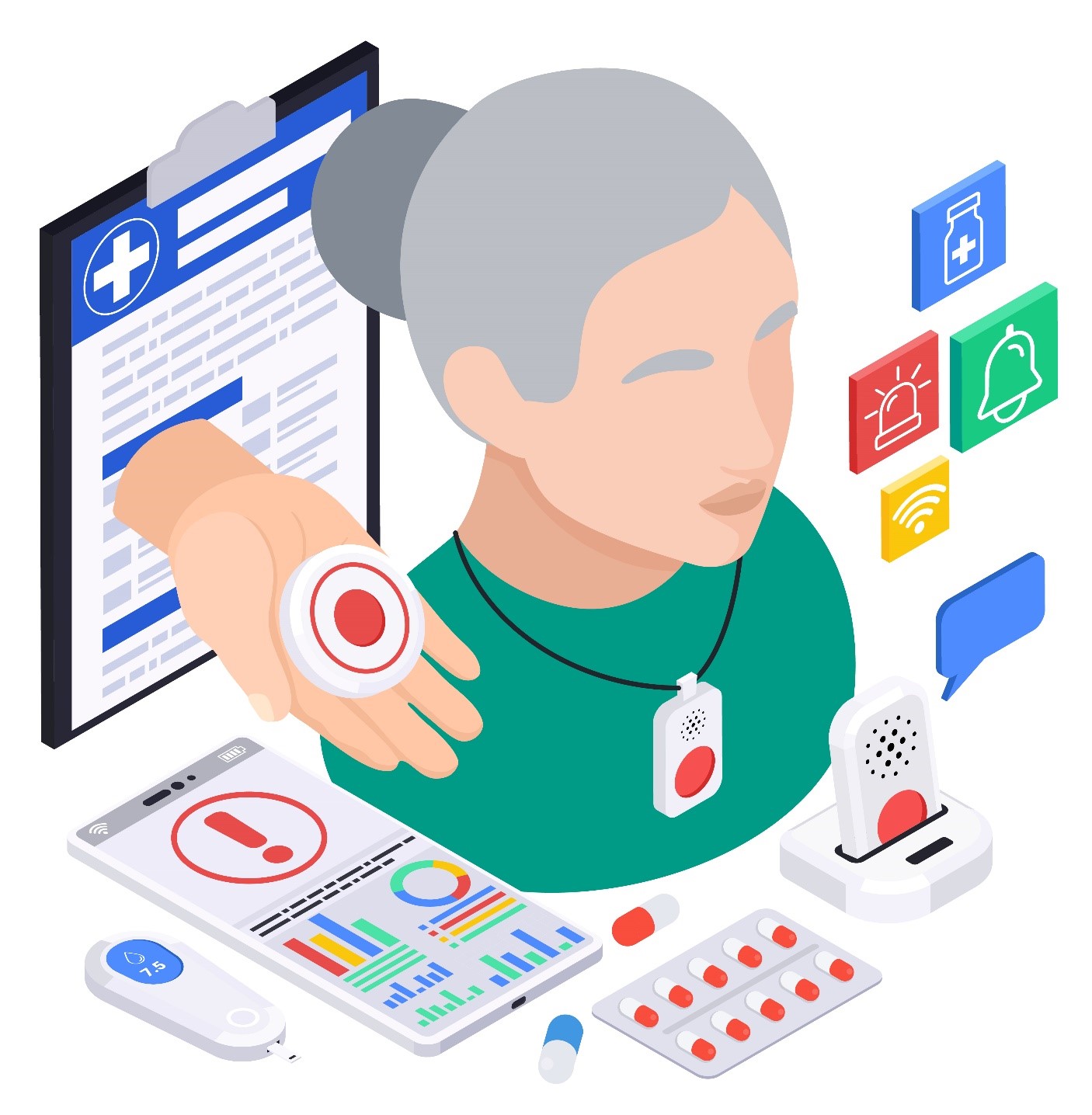 Impact of New Technologies on Elderly Health Management