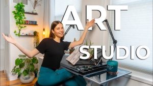 Functional Home Art Studio