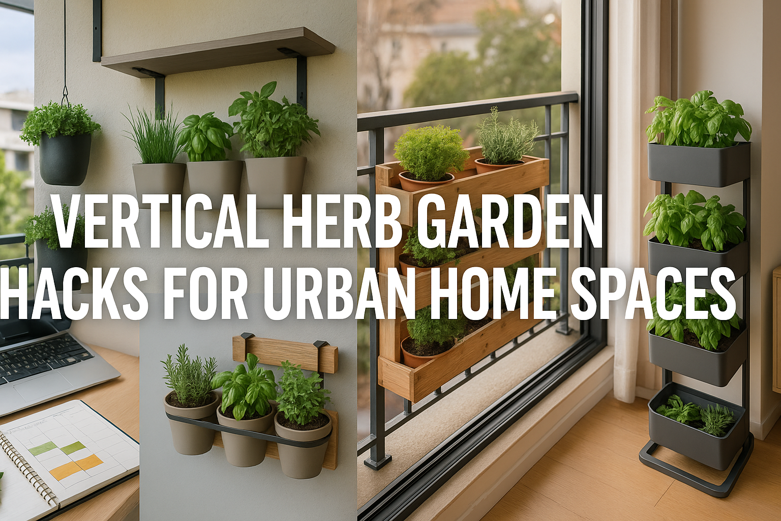 Vertical Herb Garden Hacks for Urban Home Spaces