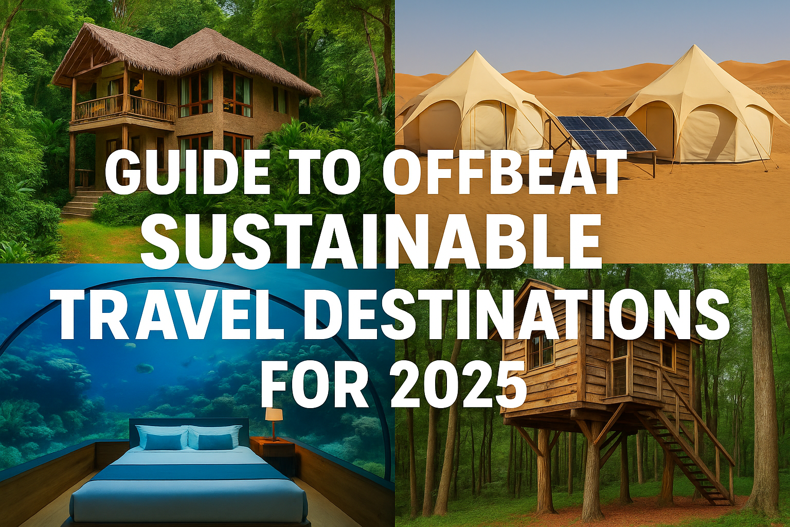 Guide to Offbeat Sustainable Travel Destinations for 2025