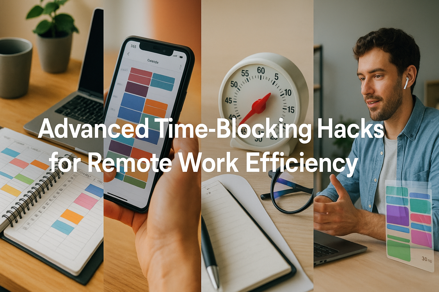 Advanced Time-Blocking Hacks for Remote Work Efficiency