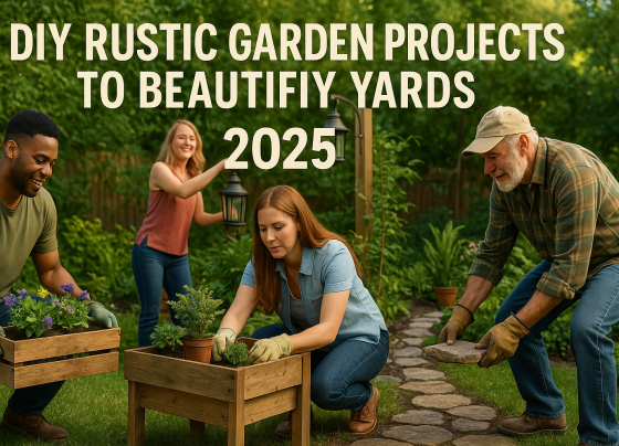 DIY Rustic Garden Projects 2025