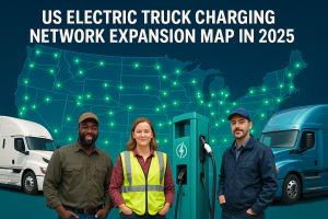US Electric Truck Charging Network Expansion 2025