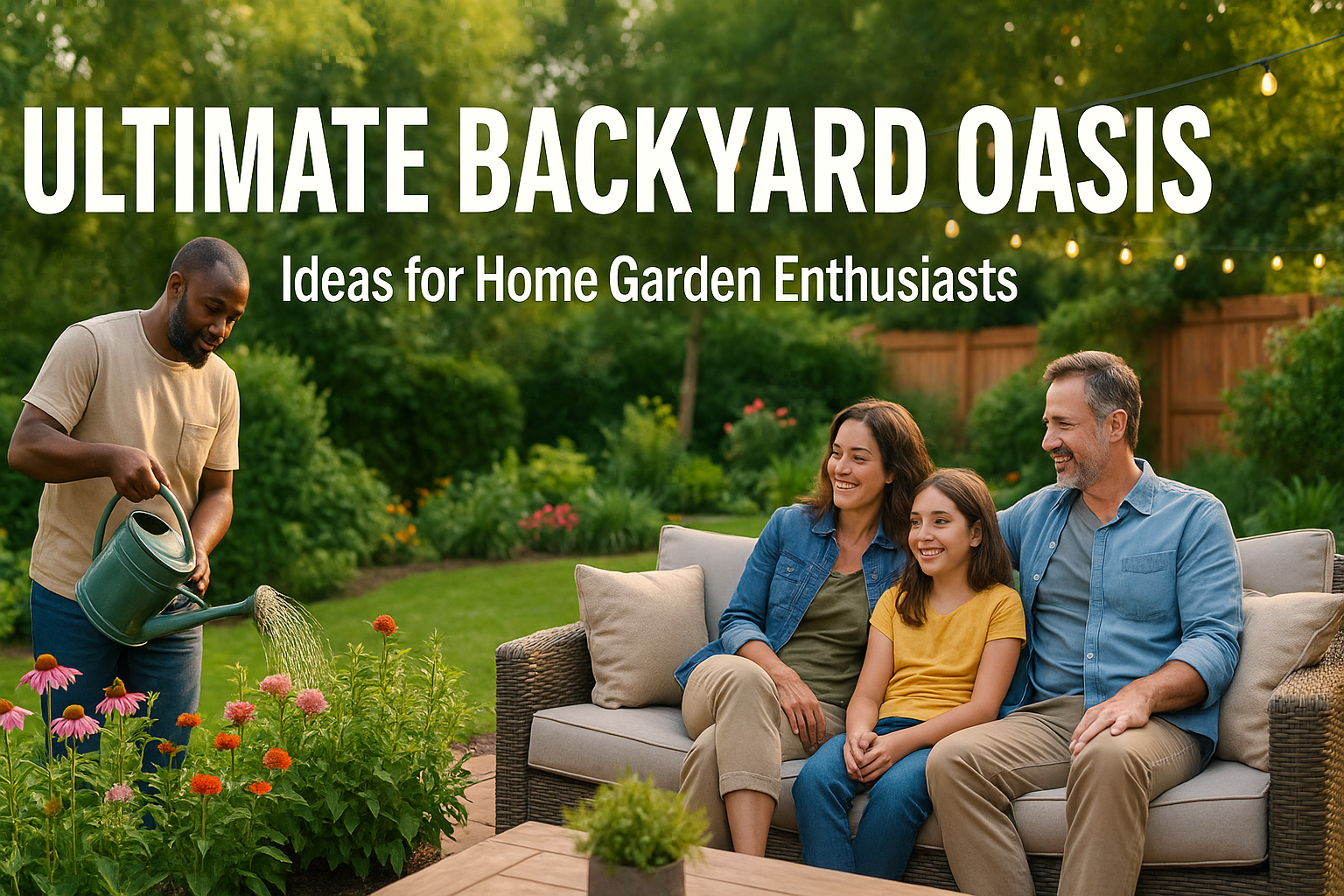 Ultimate Backyard Oasis Ideas for Home Garden Enthusiasts