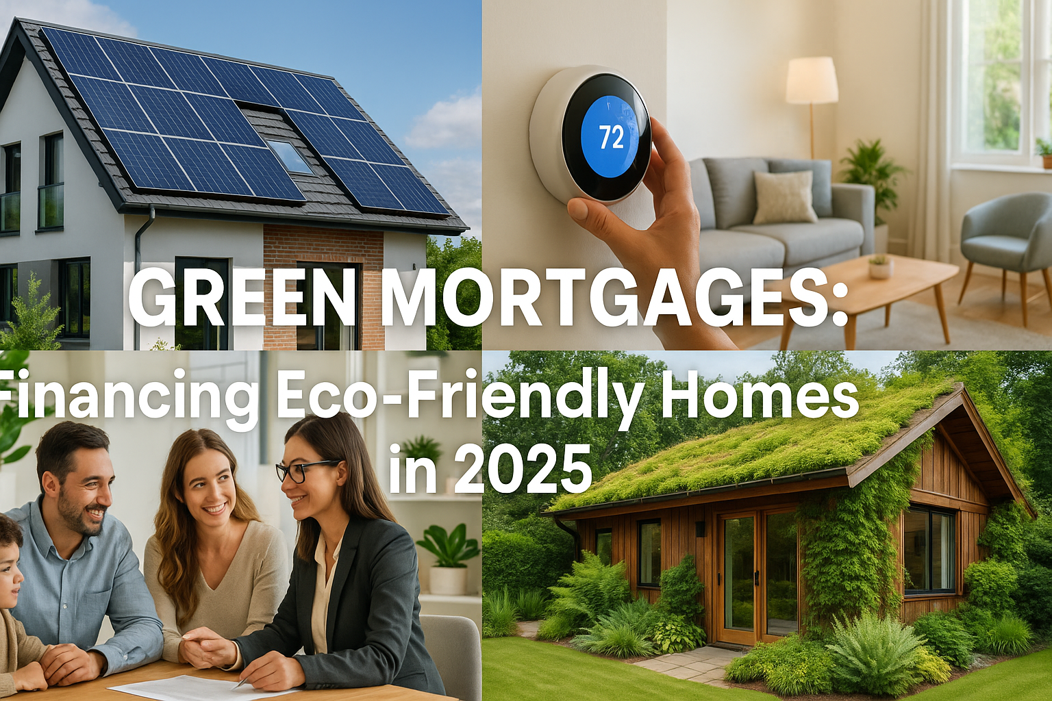 Green Mortgages: Financing Eco-Friendly Homes in 2025