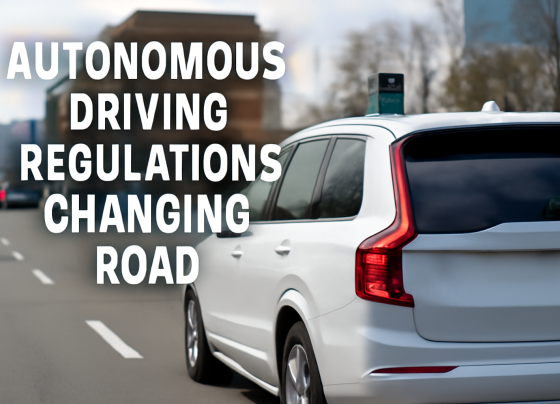 Autonomous Driving Regulations Changing Road