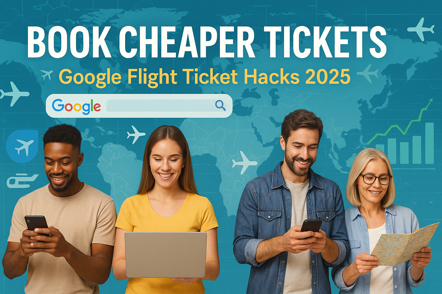 Book Cheaper Tickets: Google Flight Ticket Hacks 2025