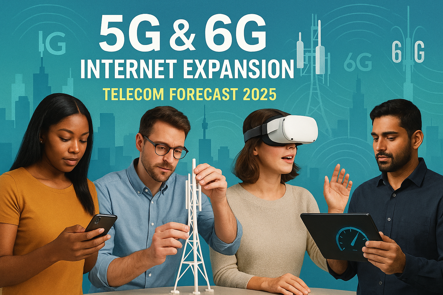 5G & 6G Internet Expansion: Telecom Forecast 2025