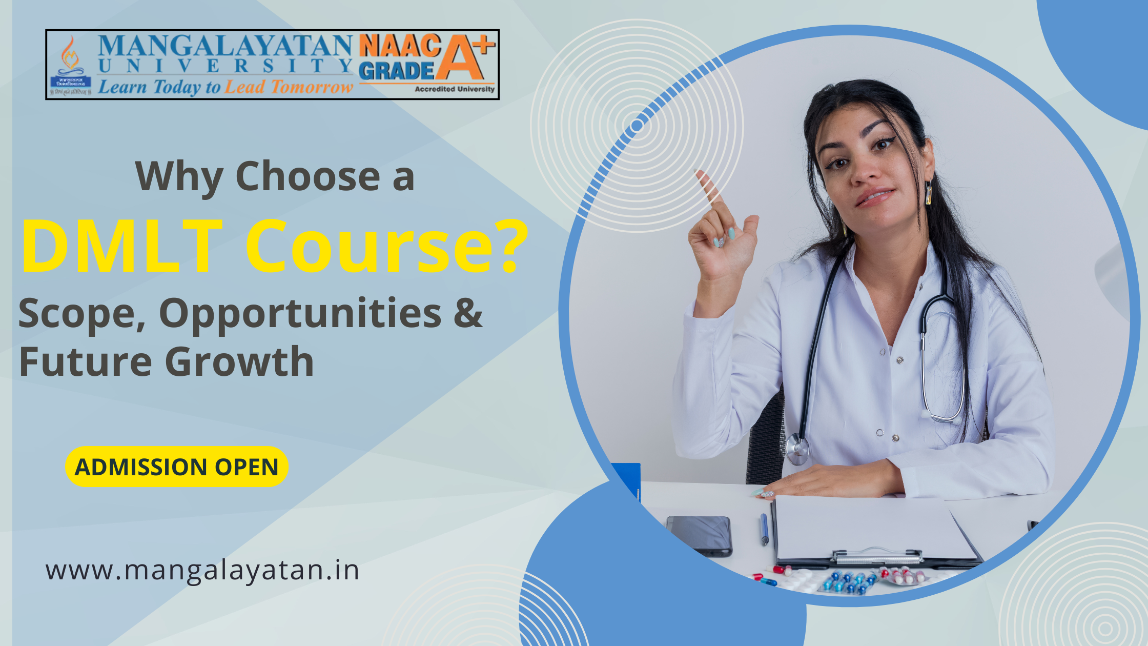 Why Choose a DMLT Course? Scope, Opportunities & Future Growth