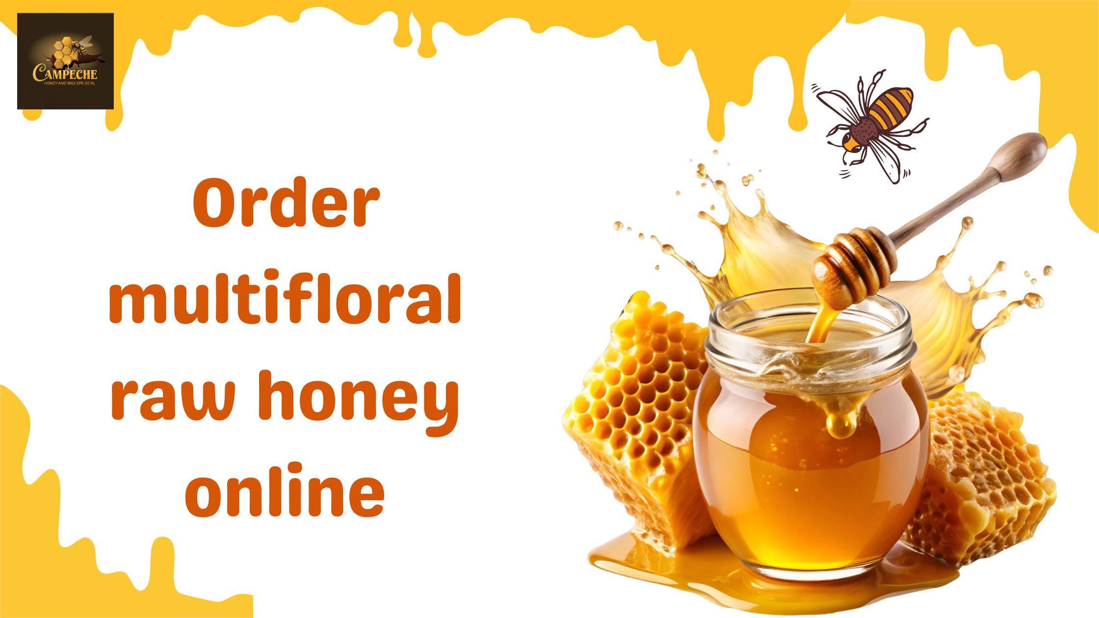 Order Multifloral Raw Honey Online – Delivered Fresh to You