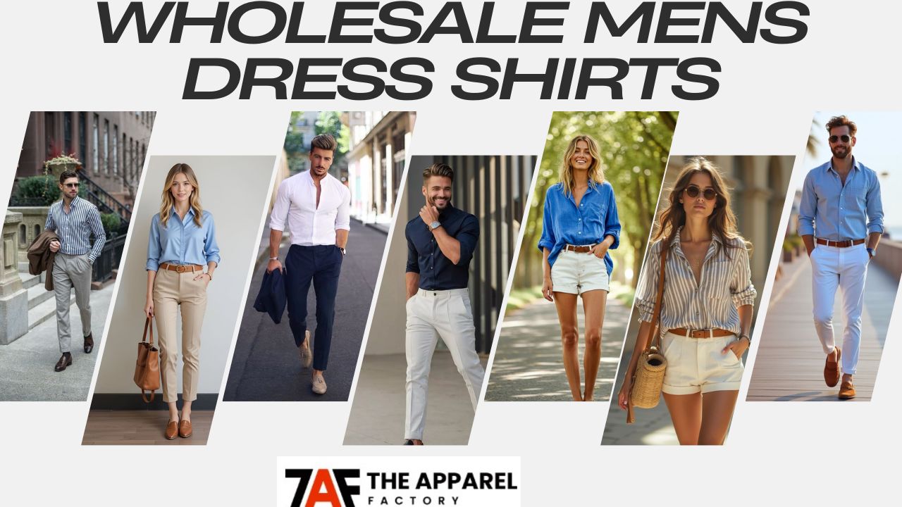 Wholesale Men’s Dress Shirts for Retailers and Online Stores